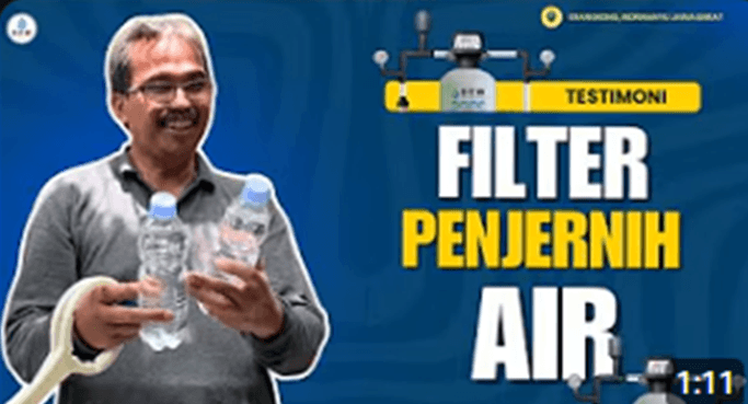 Testimoni Filter Penjernih Air